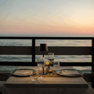 Cena in spiaggia al Lido Hawaiian Beach