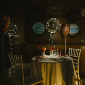 Cena a bordo del Veliero Tortuga